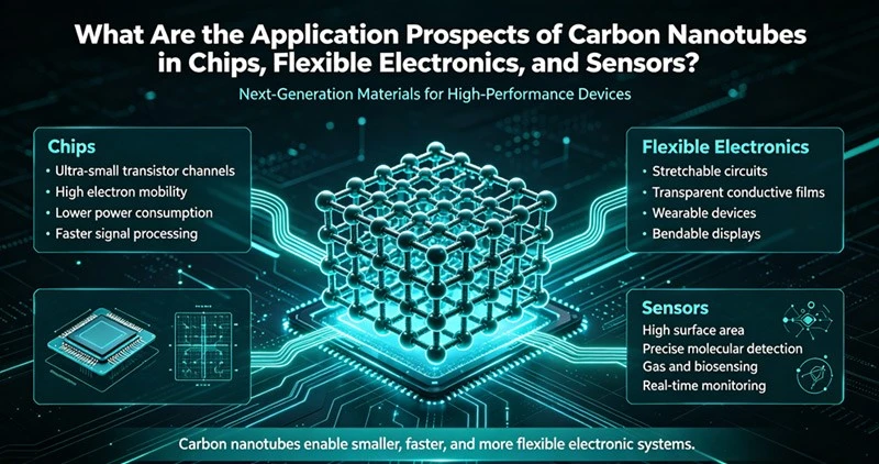 What Are the Application Prospects of Carbon Nanotubes in Chips, Flexible Electronics, and Sensors? What Are the Application Prospects of Carbon Nanotubes in Chips, Flexible Electronics, and Sensors?